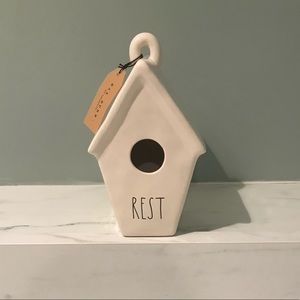 Rae Dunn rest birdhouse